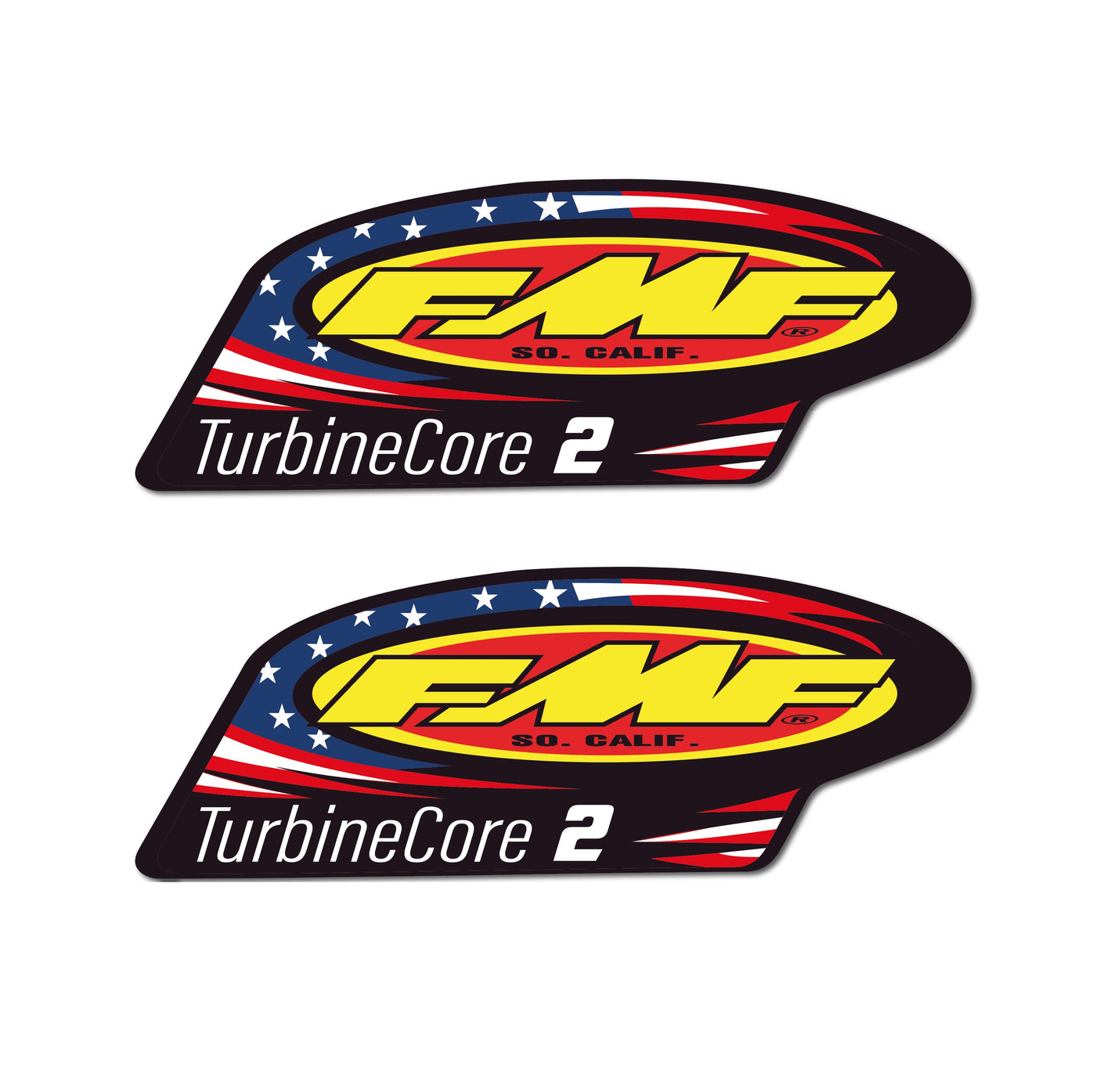 AUTOCOLLANT DE SILENCIEUX FMF TURBINECORE 2 USA