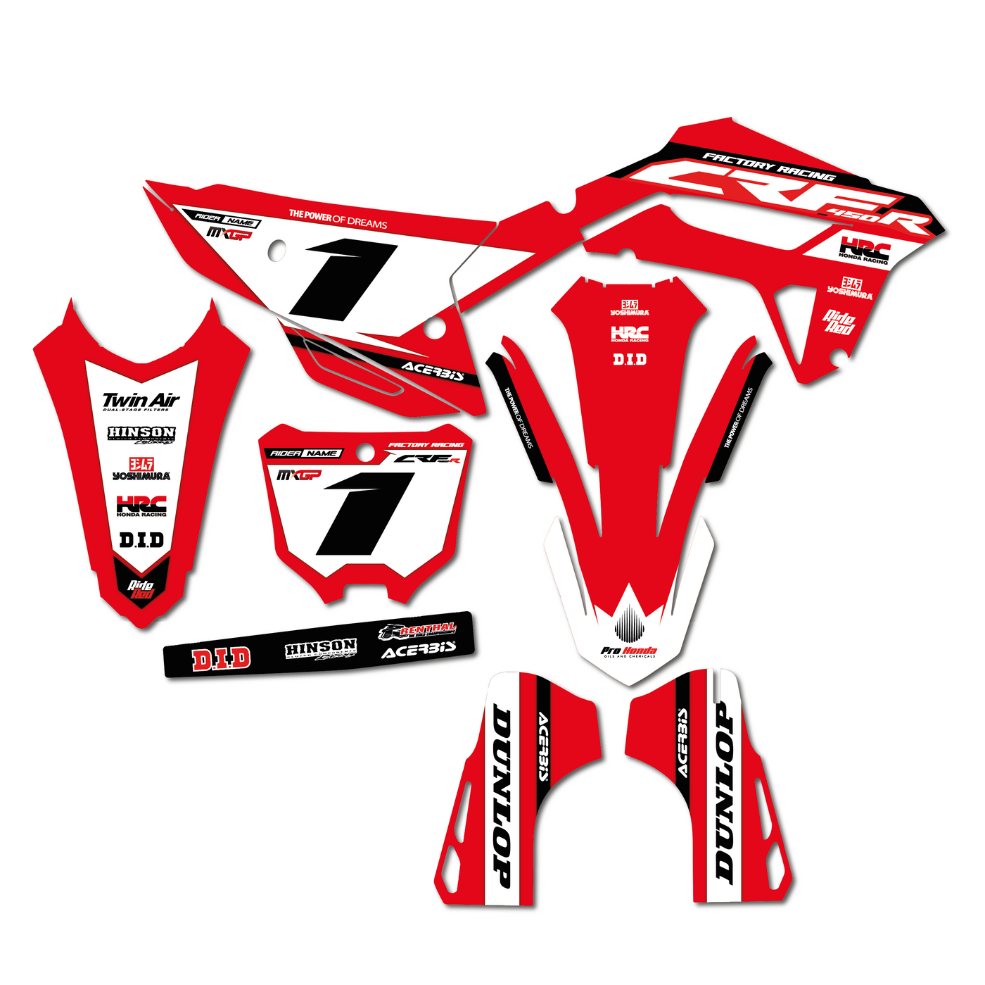 KIT DECO HONDA 6