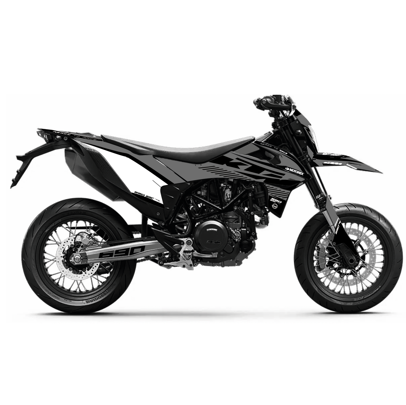 KIT DECO KTM 29 GRIS NOIR