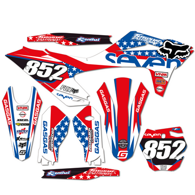 KIT DECO GASGAS 5 USA FOX