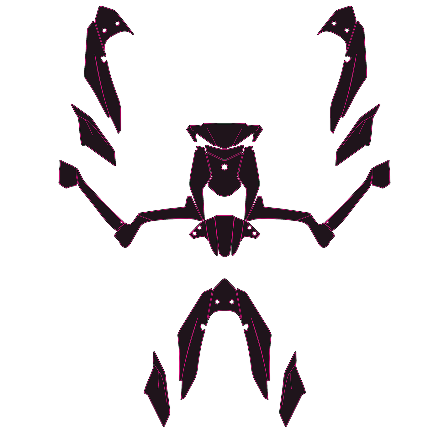 Template / Gabarit Sym ORBIT 3 - ORBIT III