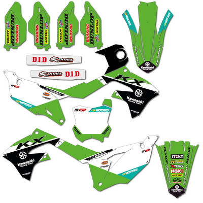 KIT DECO KAWASAKI 4 FEBVRE REPLICA 2023