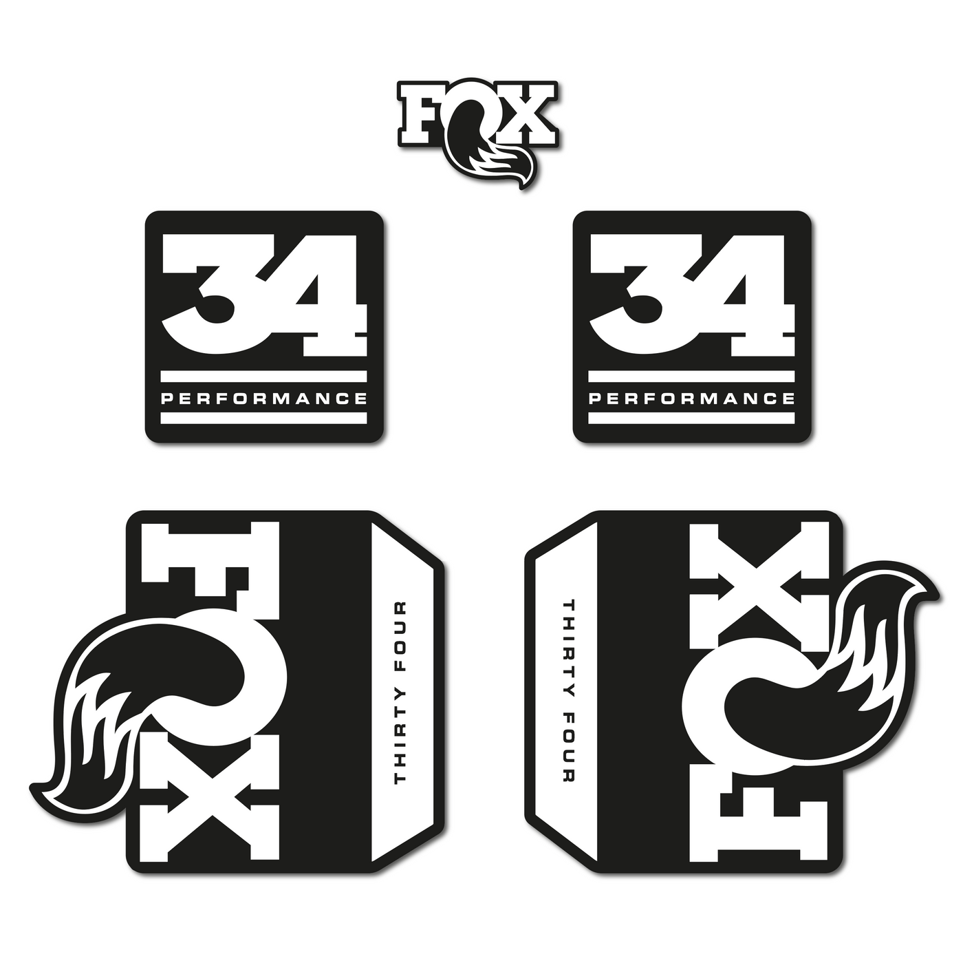 AUTOCOLLANT FOURCHE FOX 34 PERFORMANCE