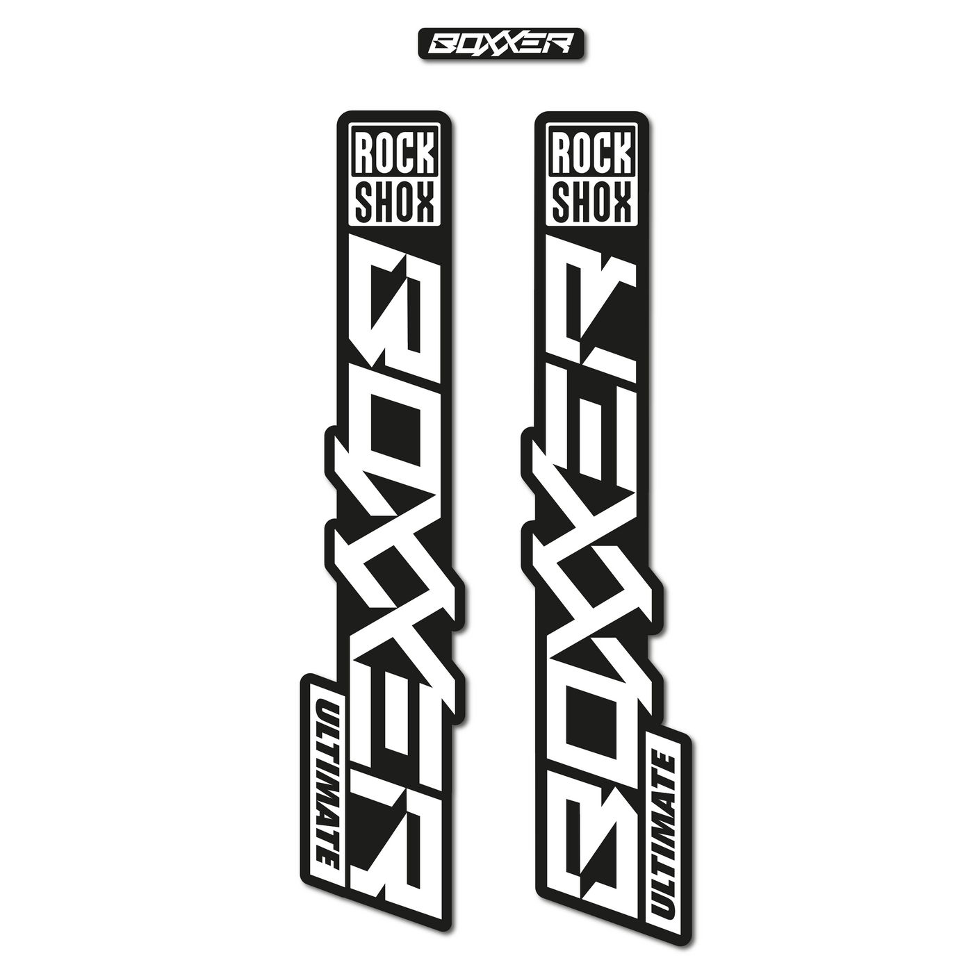 AUTOCOLLANT FOURCHE ROCK SHOX BOXXER ULTIMATE