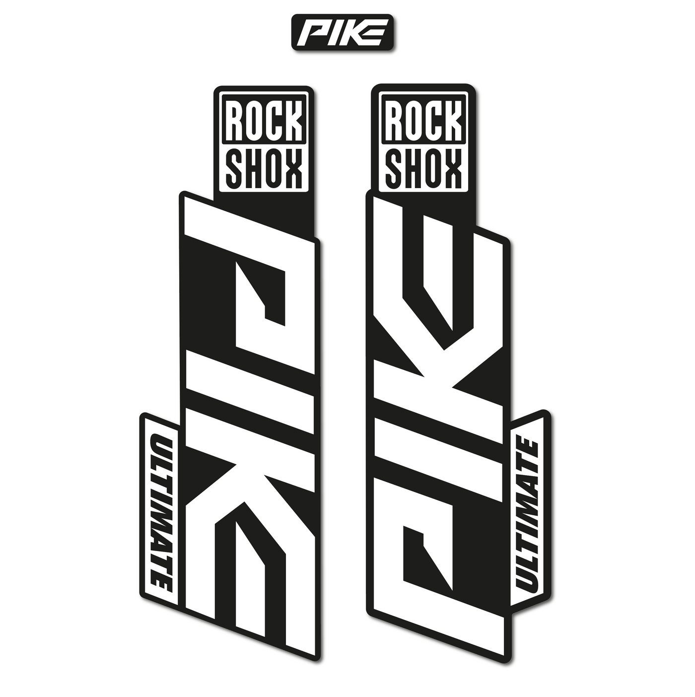 AUTOCOLLANT FOURCHE ROCK SHOX PIKE ULTIMATE