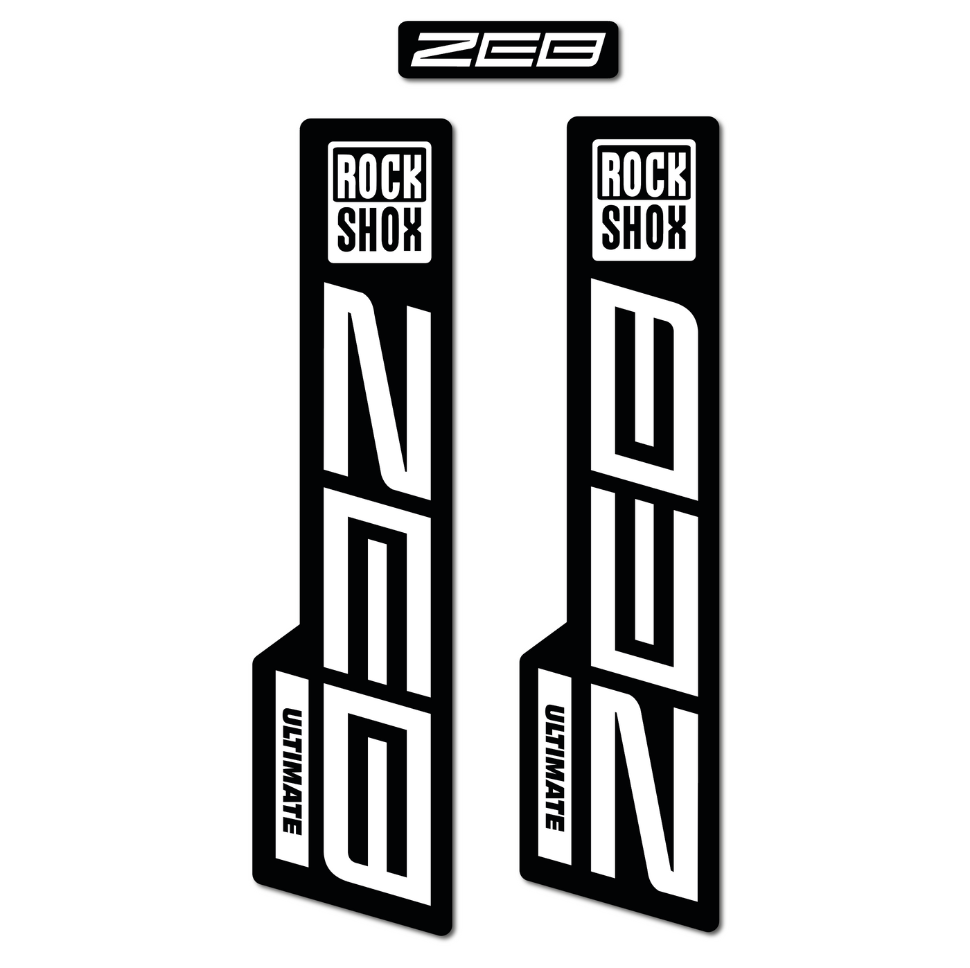 AUTOCOLLANT FOURCHE ROCK SHOX ZEB ULTIMATE 2020