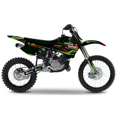 KIT DECO KAWASAKI 2 FASTHOUSE RED