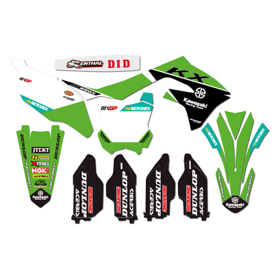 KIT DECO KAWASAKI 4 FEBVRE REPLICA