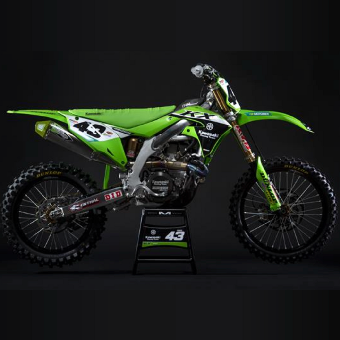 KIT DECO KAWASAKI 4 FEBVRE REPLICA