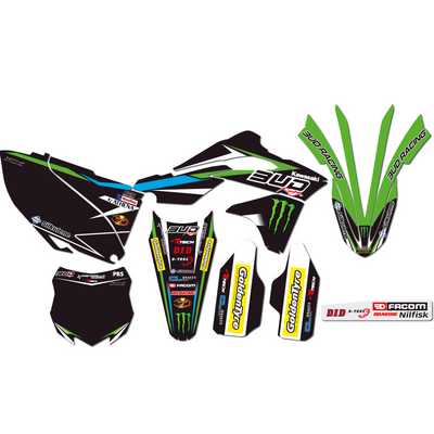 KIT DECO KAWASAKI 5 MOREAU BUD REPLICA