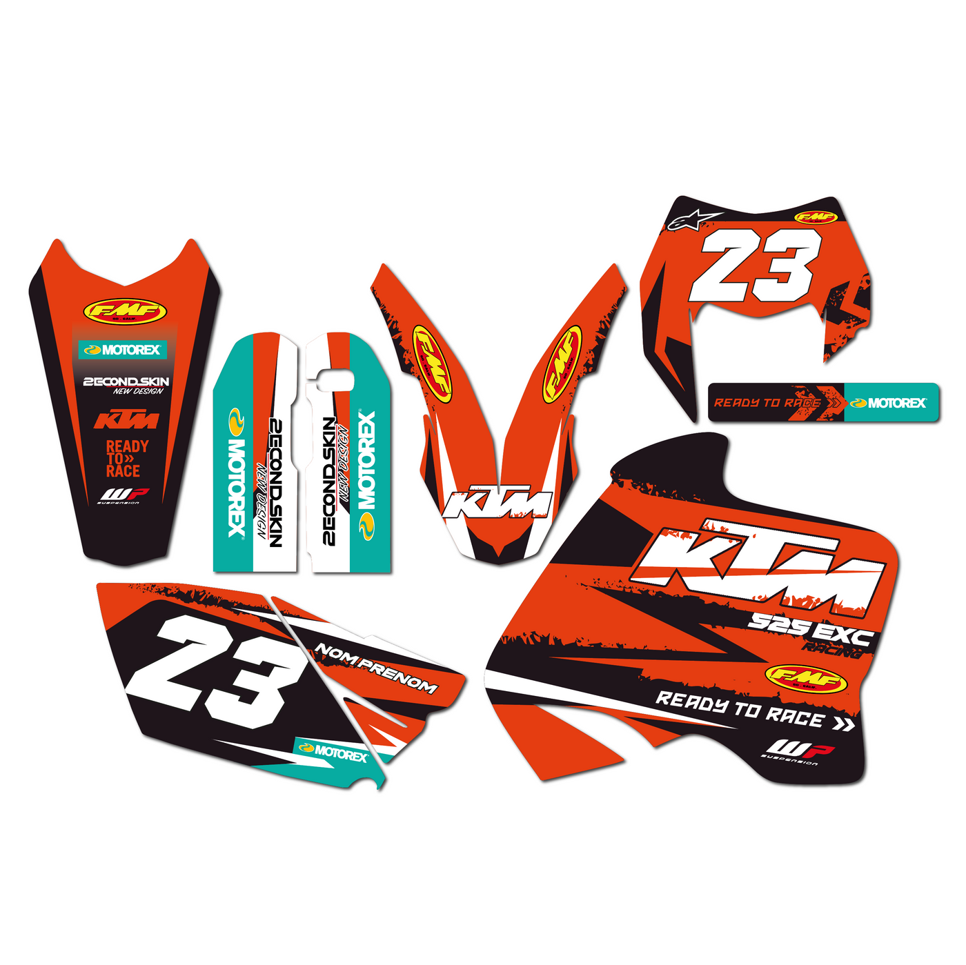 KIT DECO KTM 1 EXC