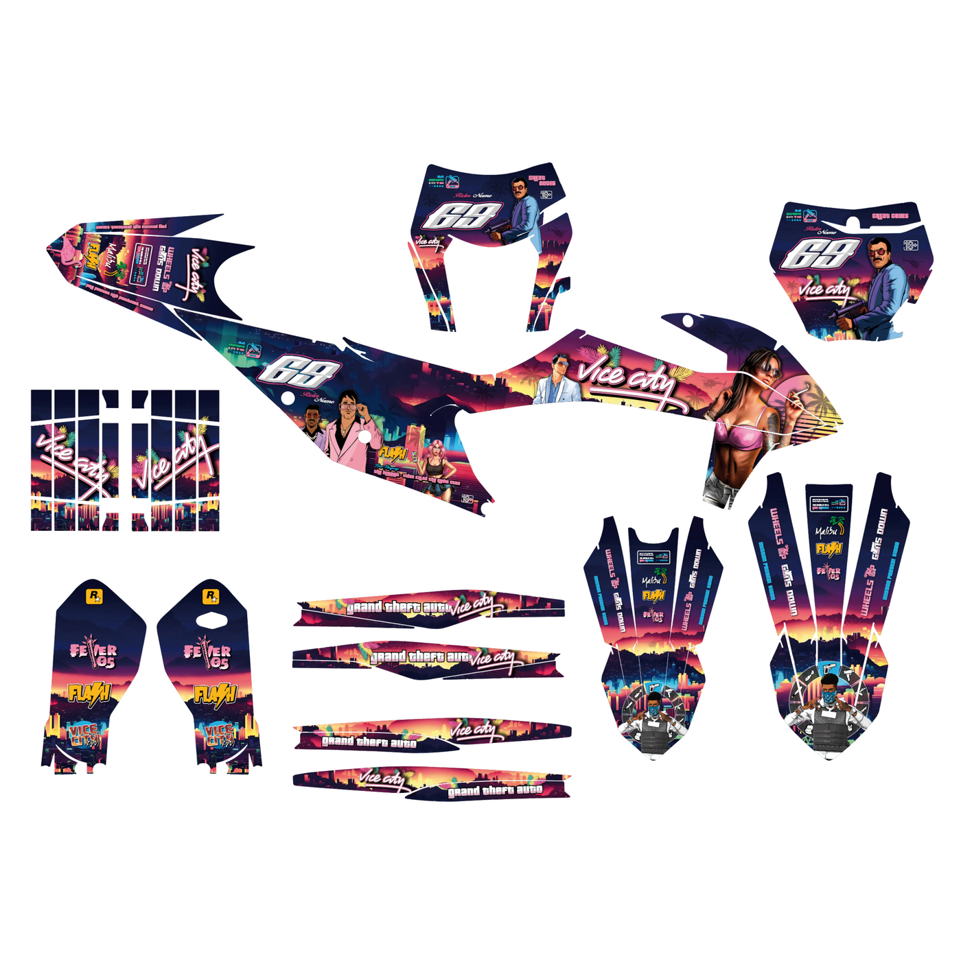 KIT DECO KTM 3 GTA