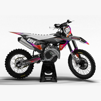 KIT DECO KTM 4 PINK GREY