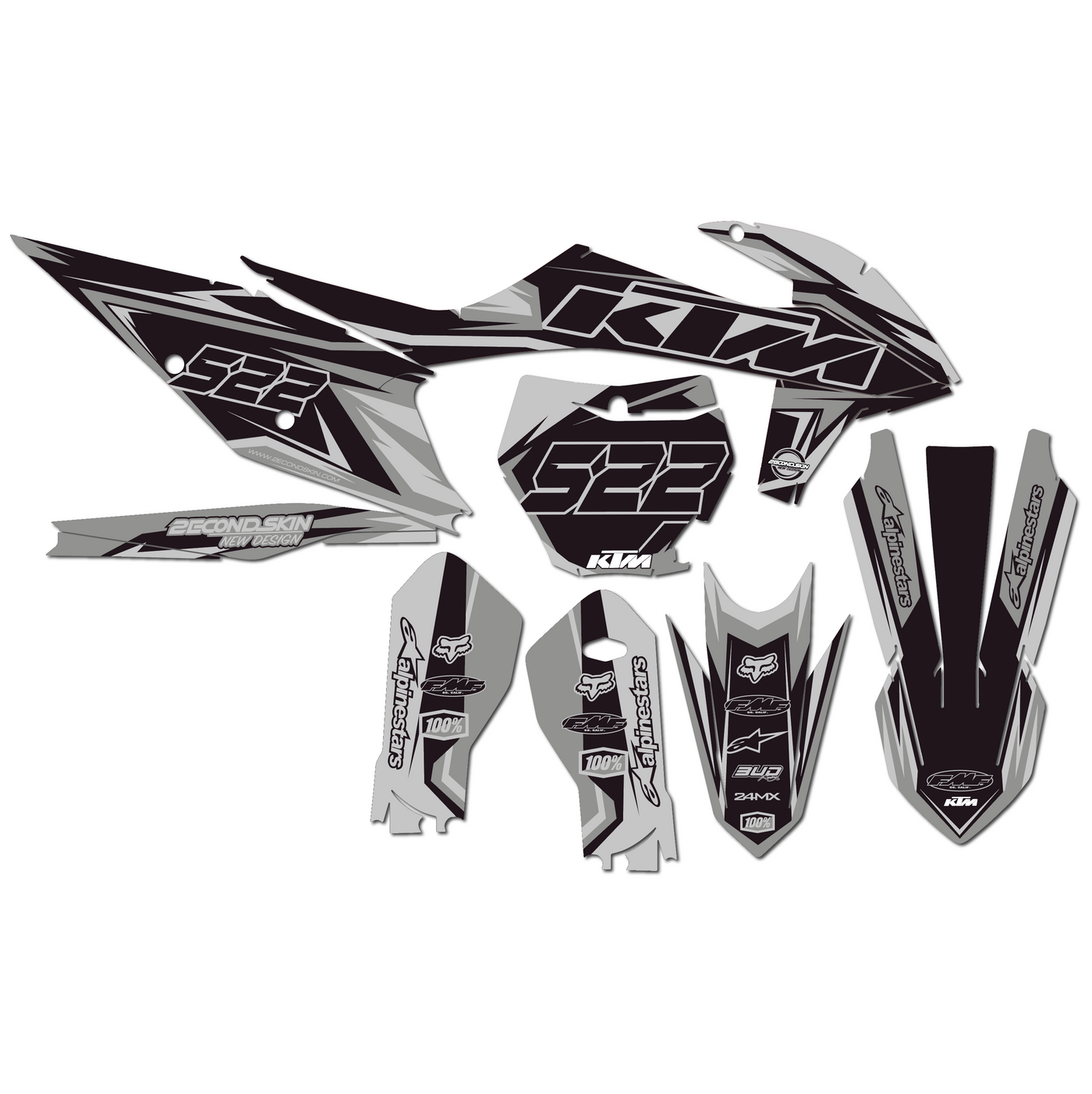KIT DECO KTM 6