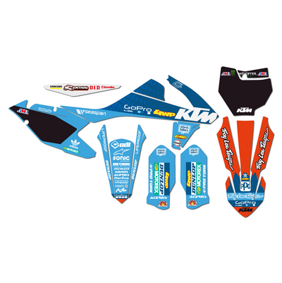 KIT DECO KTM 9 GOPRO