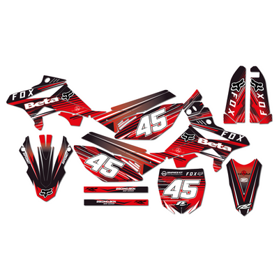 KIT DECO BETA 4 ROUGE FOX