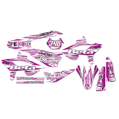 KIT DECO BETA 6 VIOLET BLANC