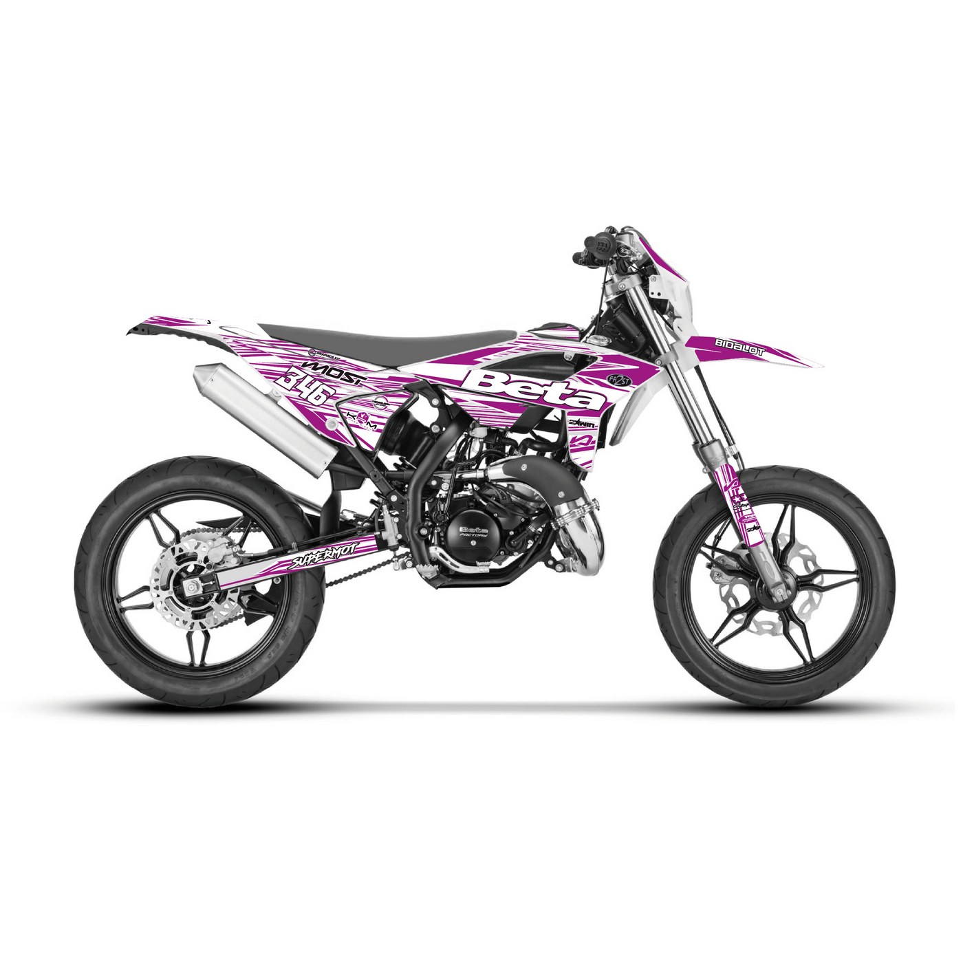 KIT DECO BETA 6 VIOLET BLANC