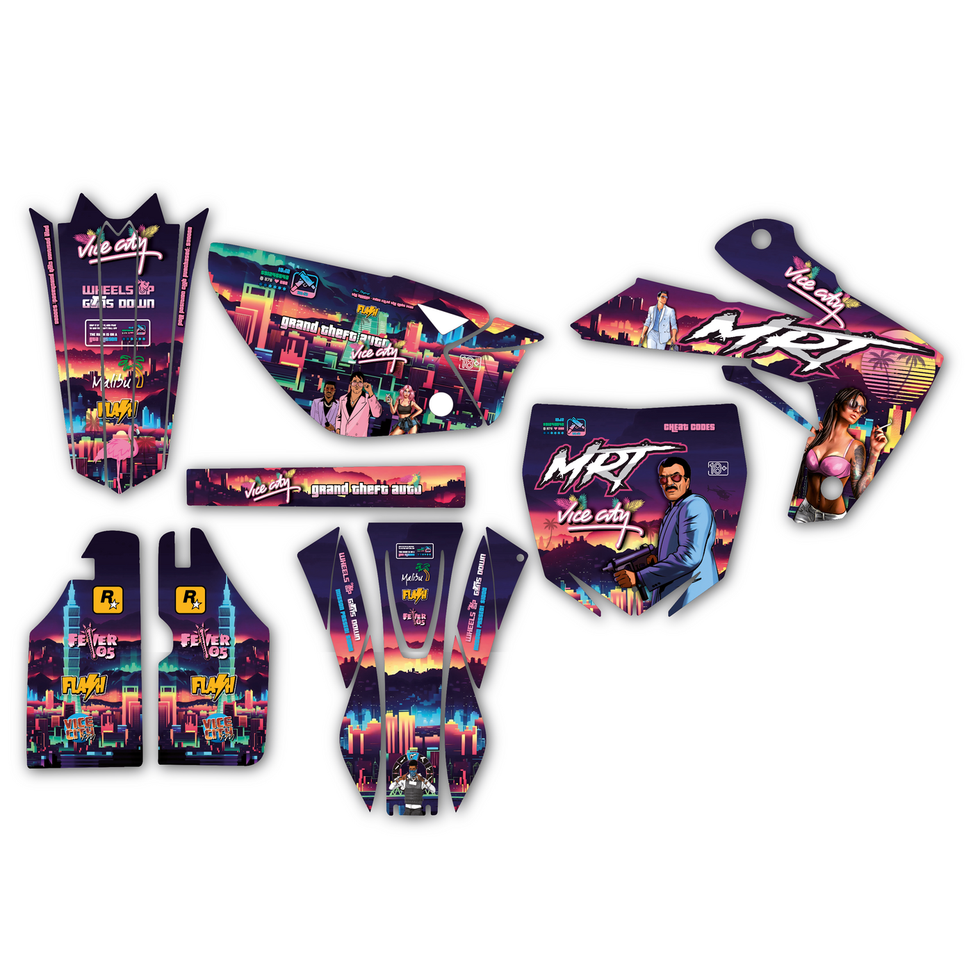 KIT DECO RIEJU 5 GTA