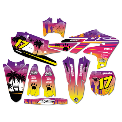 KIT DECO YAMAHA 19 MIAMI SUMMER