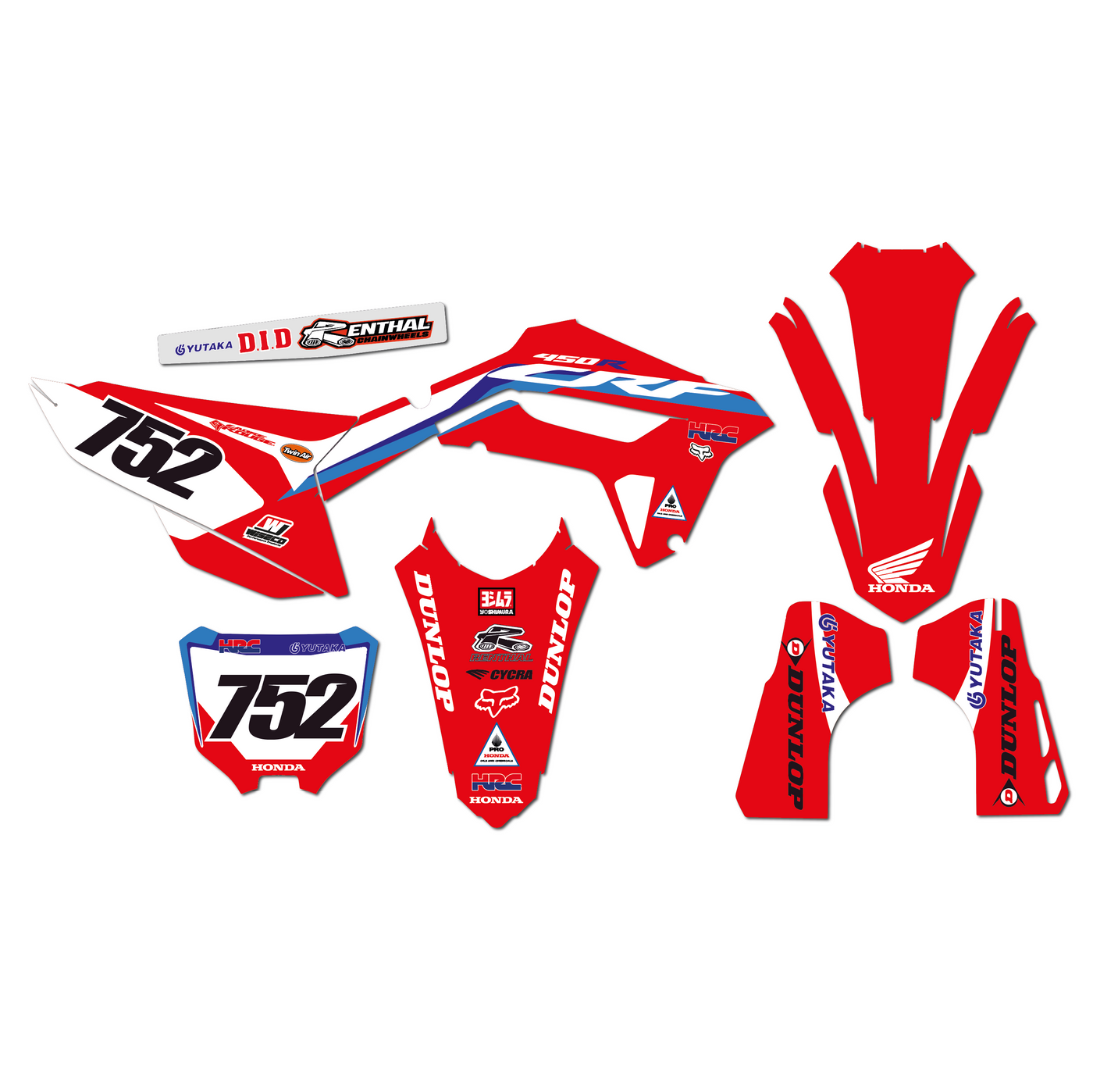 KIT DECO HONDA 4