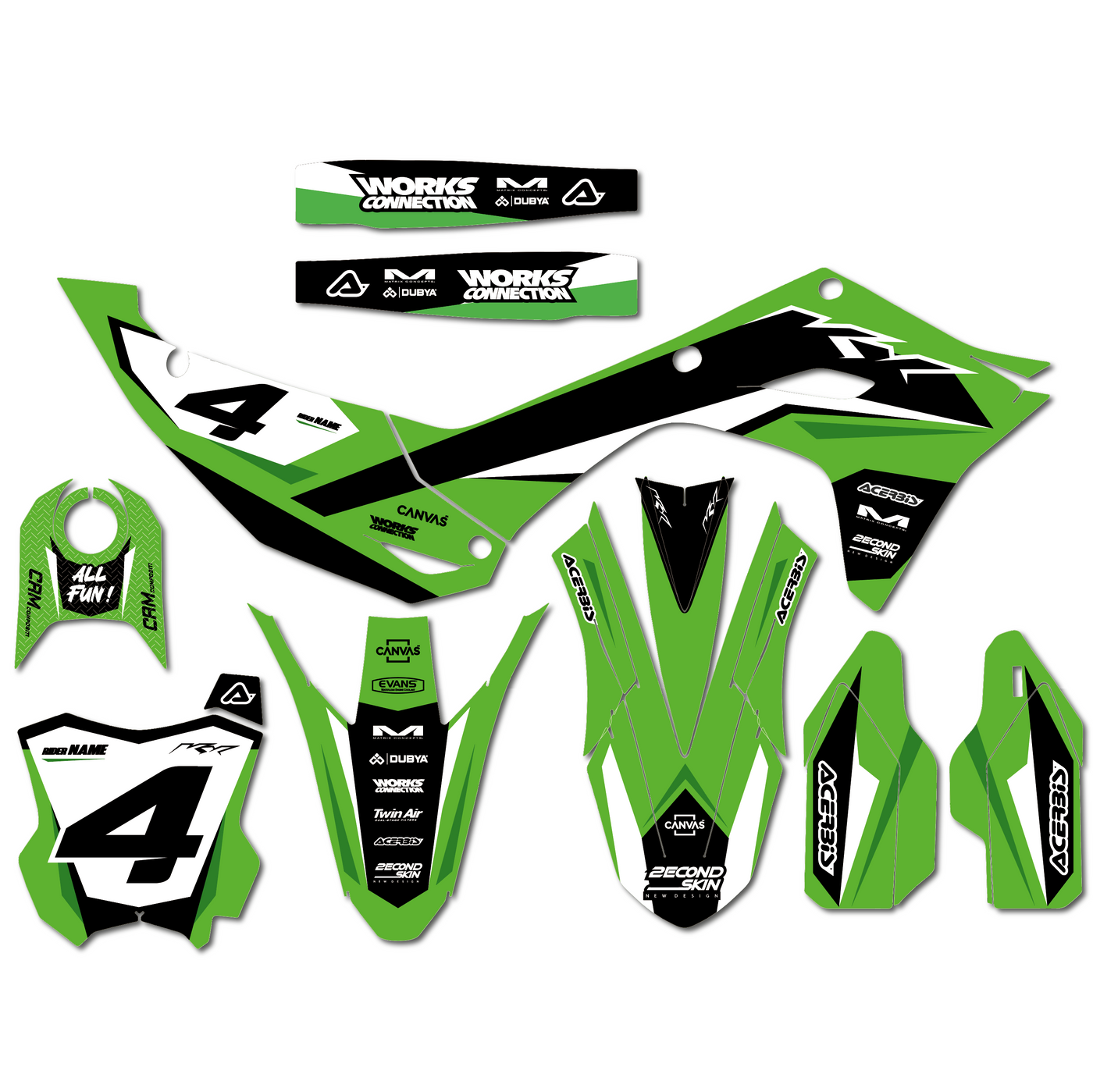 KIT DECO KAWASAKI 15