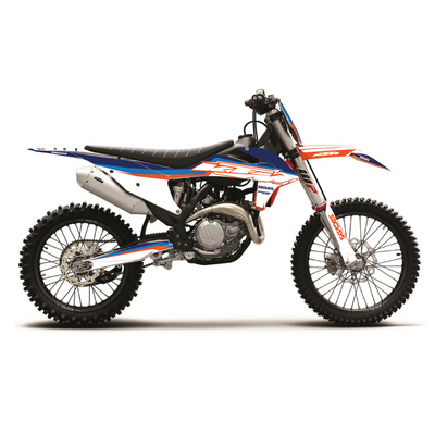 KIT DECO KTM 22 BLANC BLEU