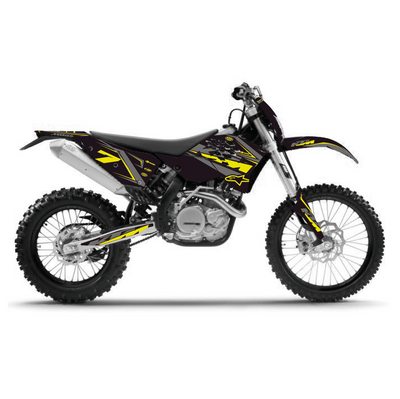 KIT DECO KTM 23 NOIR JAUNE