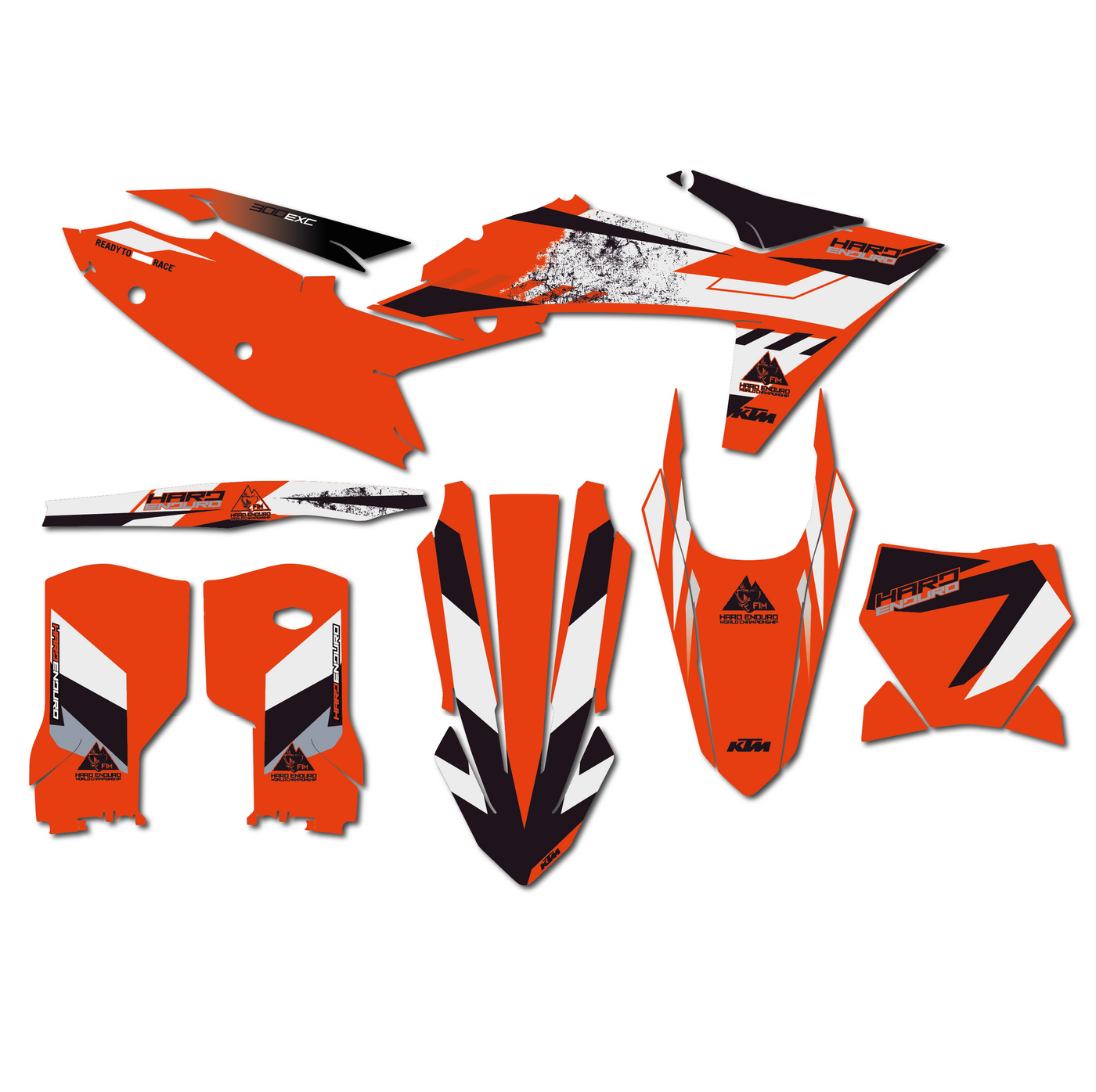 KIT DECO ORIGINE KTM HARD ENDURO 2024