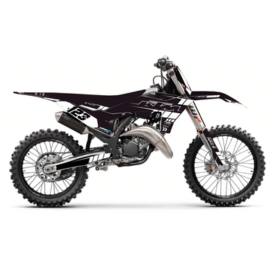 KIT DECO KTM 25 NOIR BLANC