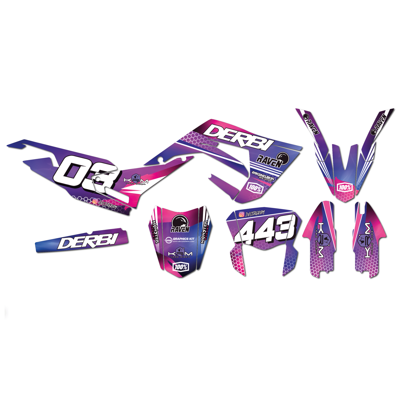 KIT DECO DERBI 4
