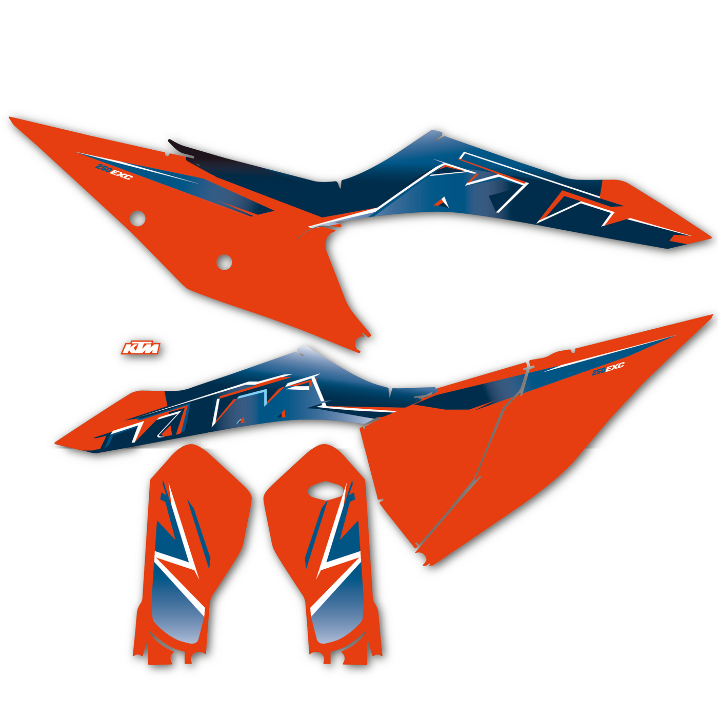 KIT DECO ORIGINE KTM EXC/EXCF 2022