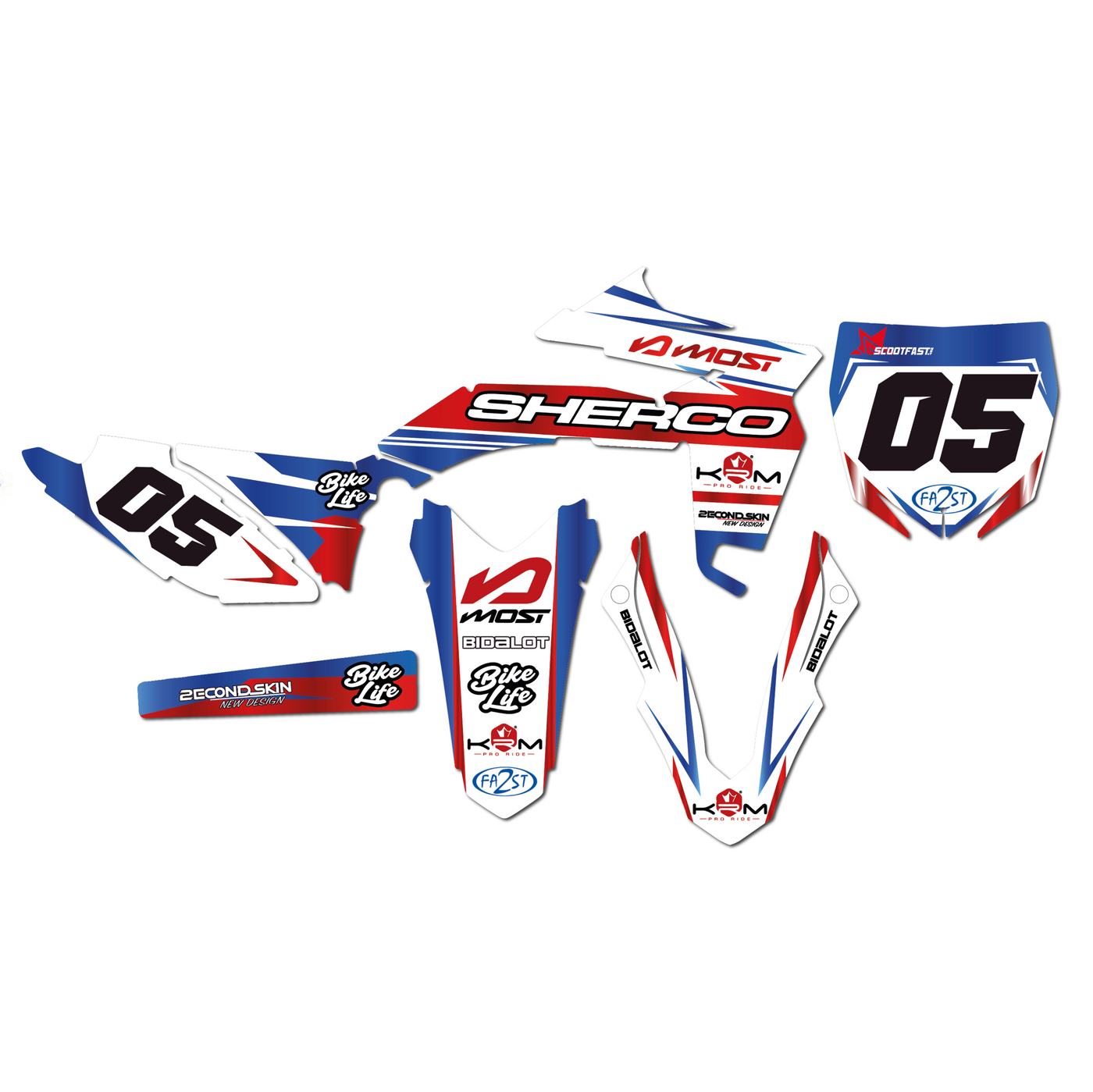 KIT DECO SHERCO 1