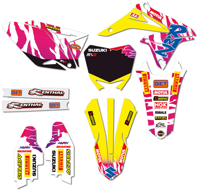 KIT DECO SUZUKI 8 RETRO STYLE