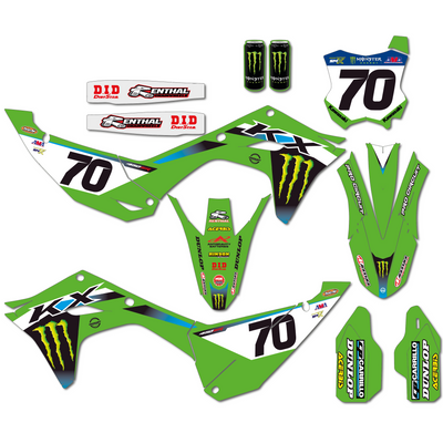 KIT DECO KAWASAKI 22 PRADO REPLICA 2025