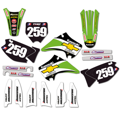 KIT DECO KAWASAKI 23 REPLICA STEWART