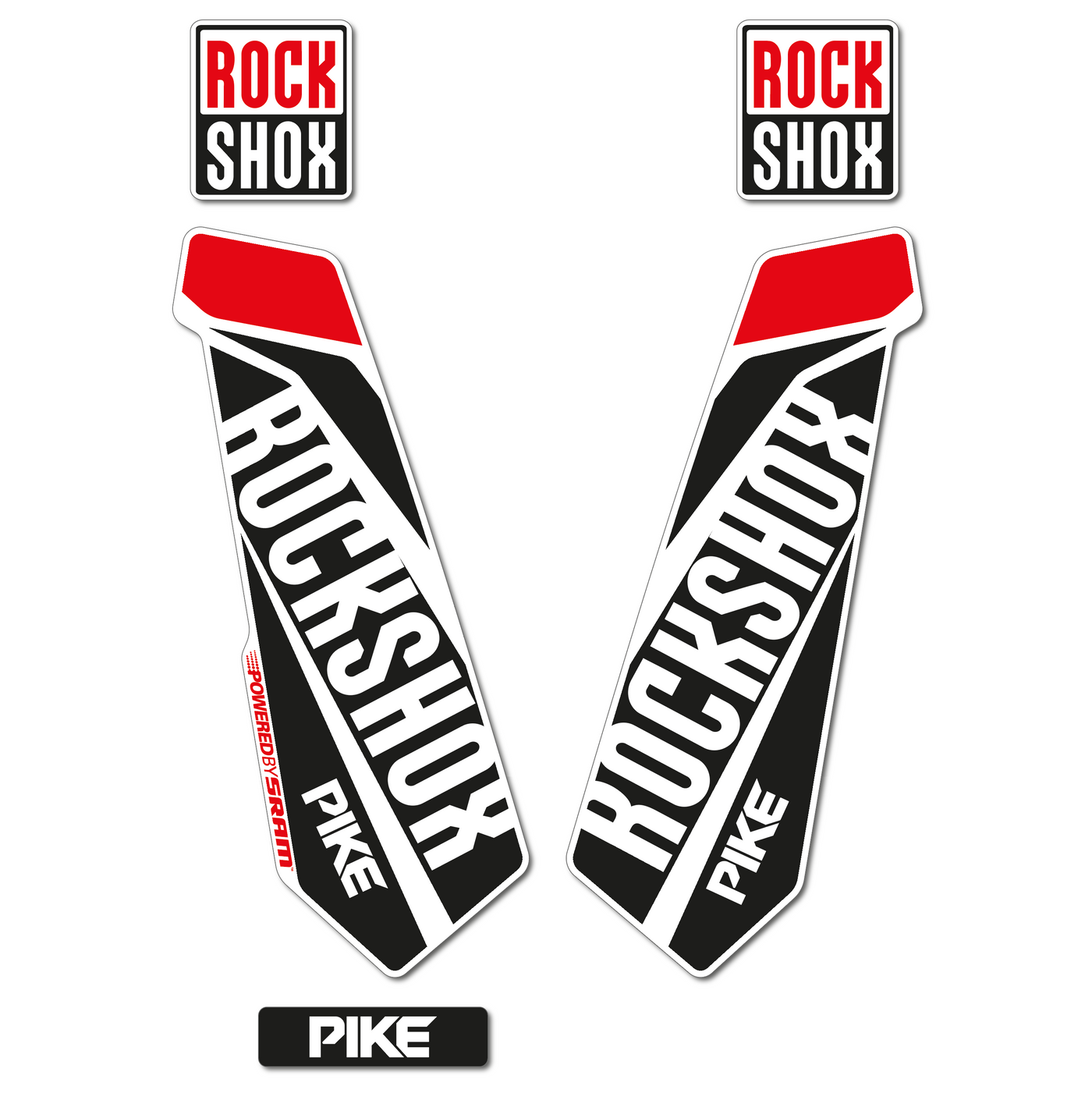 AUTOCOLLANT FOURCHE ROCK SHOX PIKE 2015
